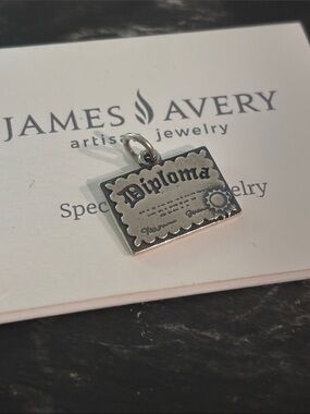 New James Avery graduation diploma charm never worn